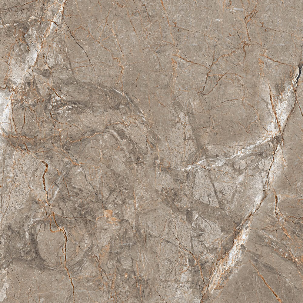 Richmond Natural Rectified Glossy Stone Effect Porcelain 800x800mm Wall and Floor Tiles