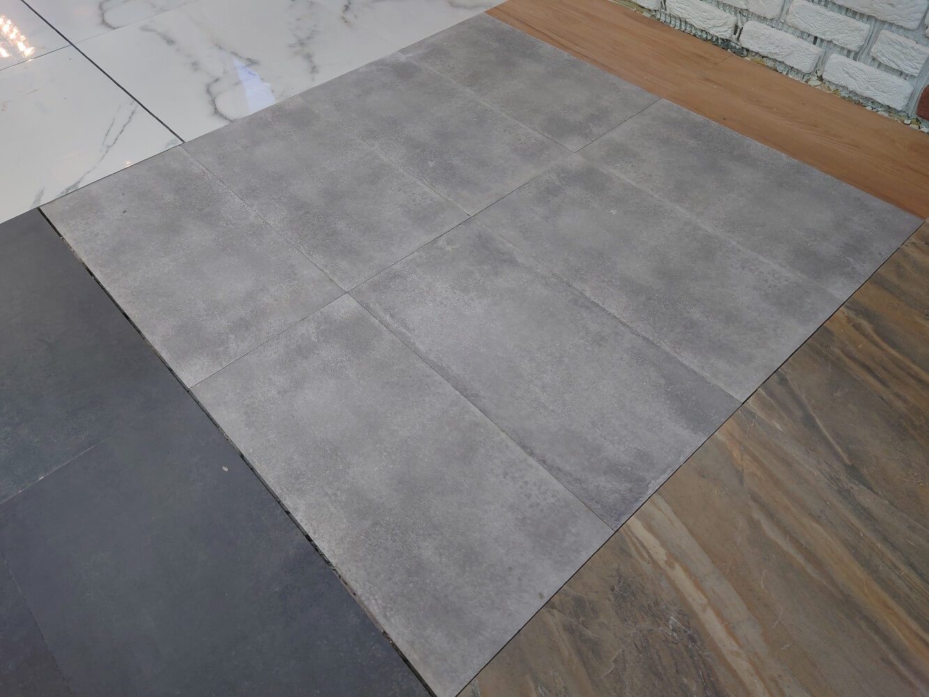 Rome Light Grey 300x600mm Rectified Matt Porcelain Wall and Floor Tile