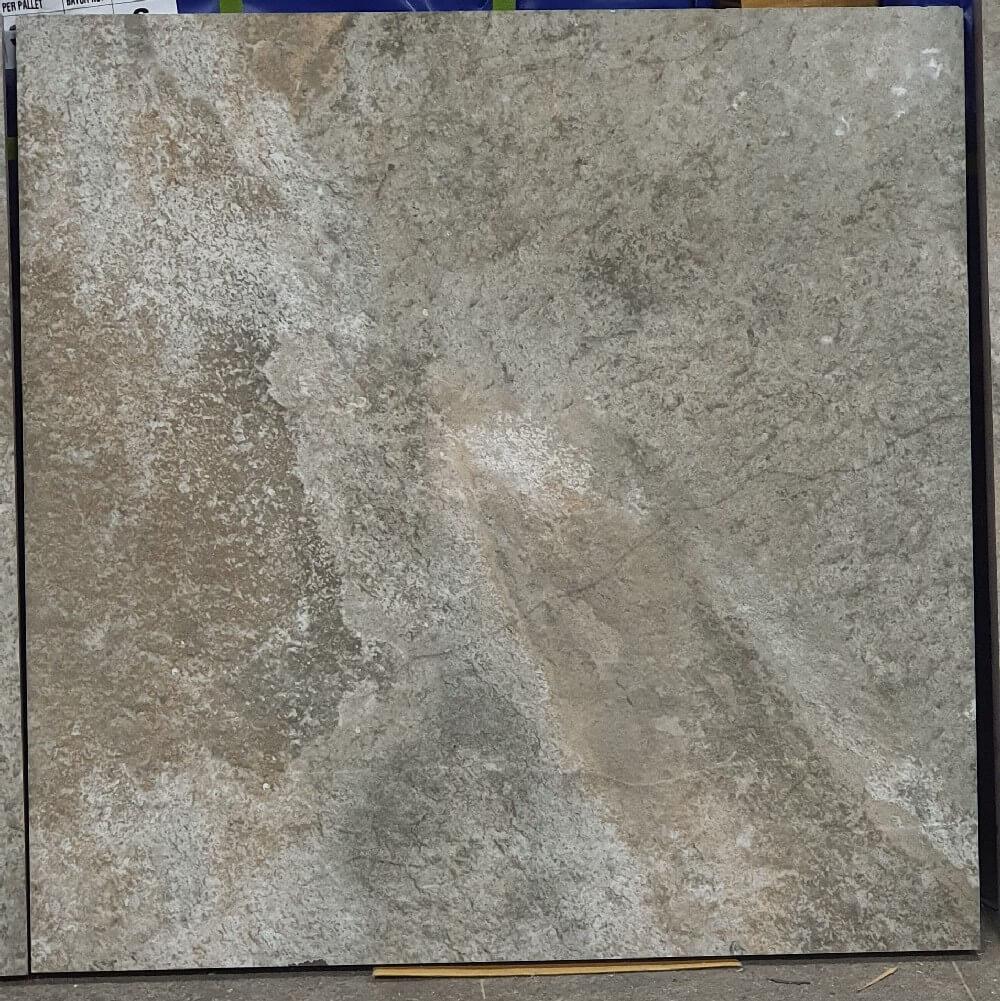 Rough Bruno Rectified Matt Porcelain 20mm 600x600mm Indoor and Outdoor Floor Tile
