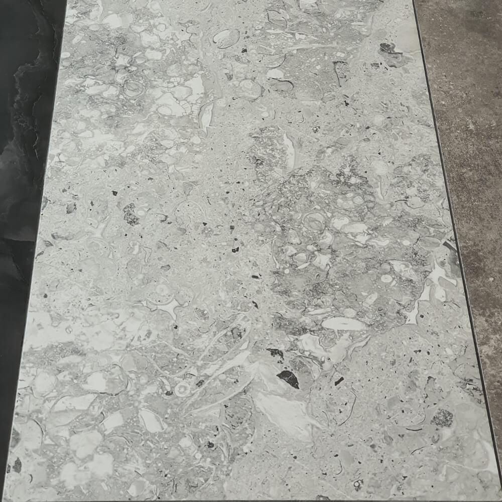 Salanca Ice Rectified Large Format Polished Stone Effect Porcelain 800x1600mm Floor & Wall Tiles