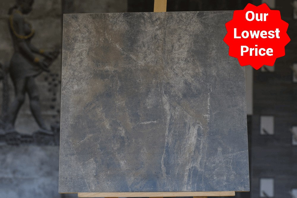 Slate Jade Rectified Matt Porcelain 20mm 600x600mm Indoor and Outdoor Floor Tile