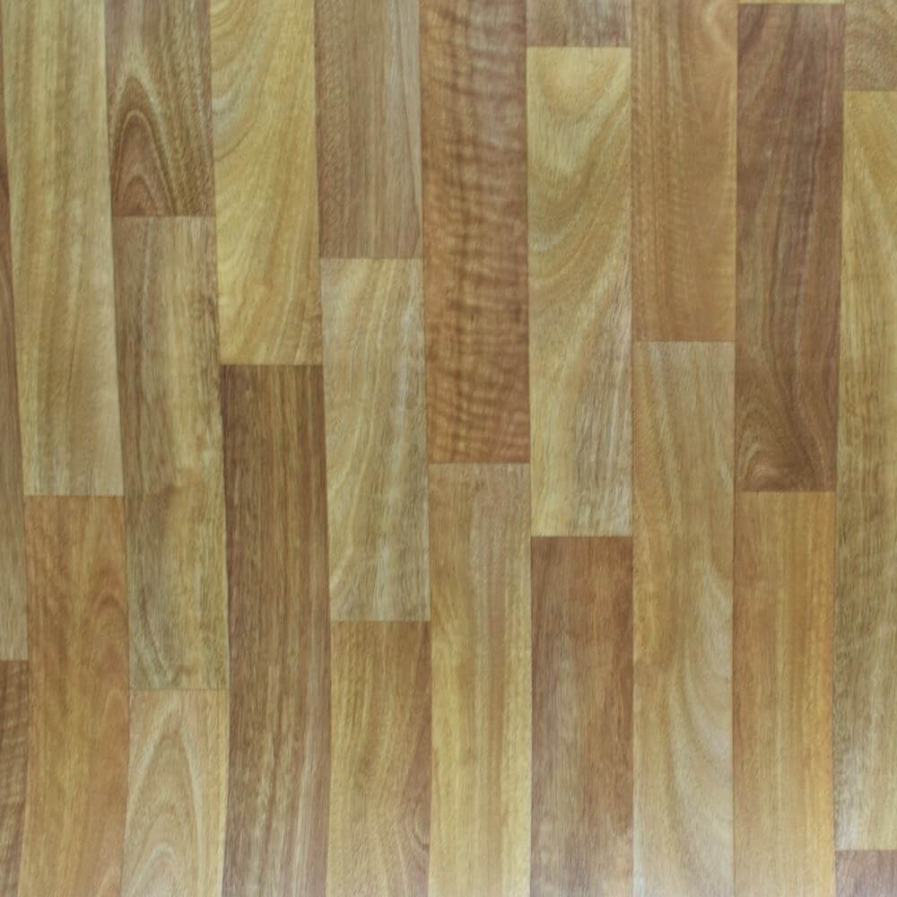 Spotted Gum 743  Vinyl Lino Flooring 3m Width