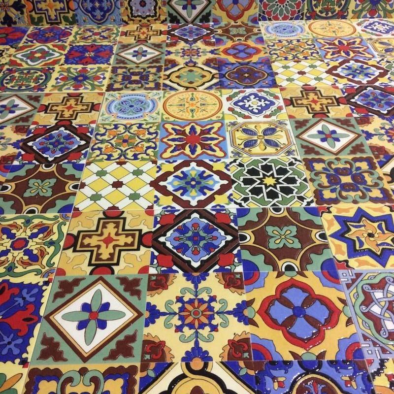 Victorian Inca Rectified Polished Ceramic 300x300mm Wall and Floor Tile