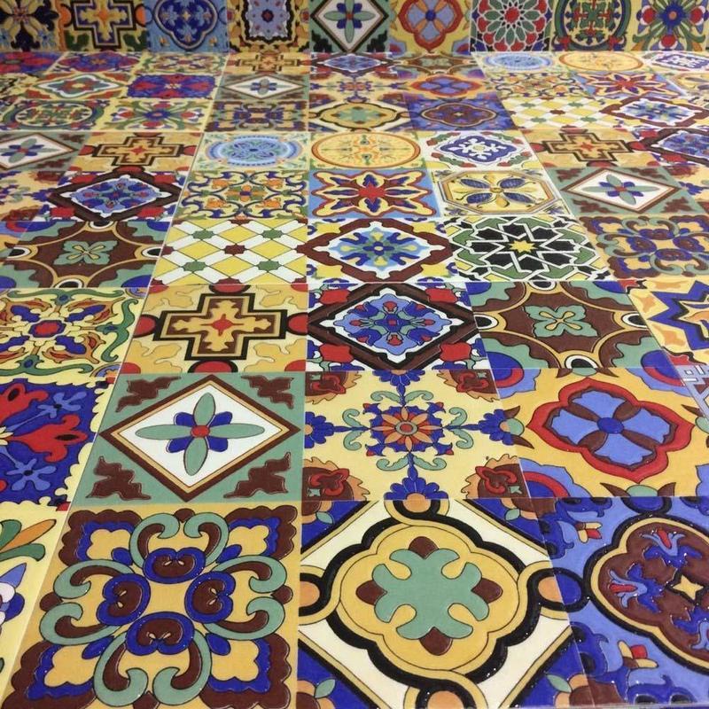 Victorian Inca Rectified Polished Ceramic 300x300mm Wall and Floor Tile