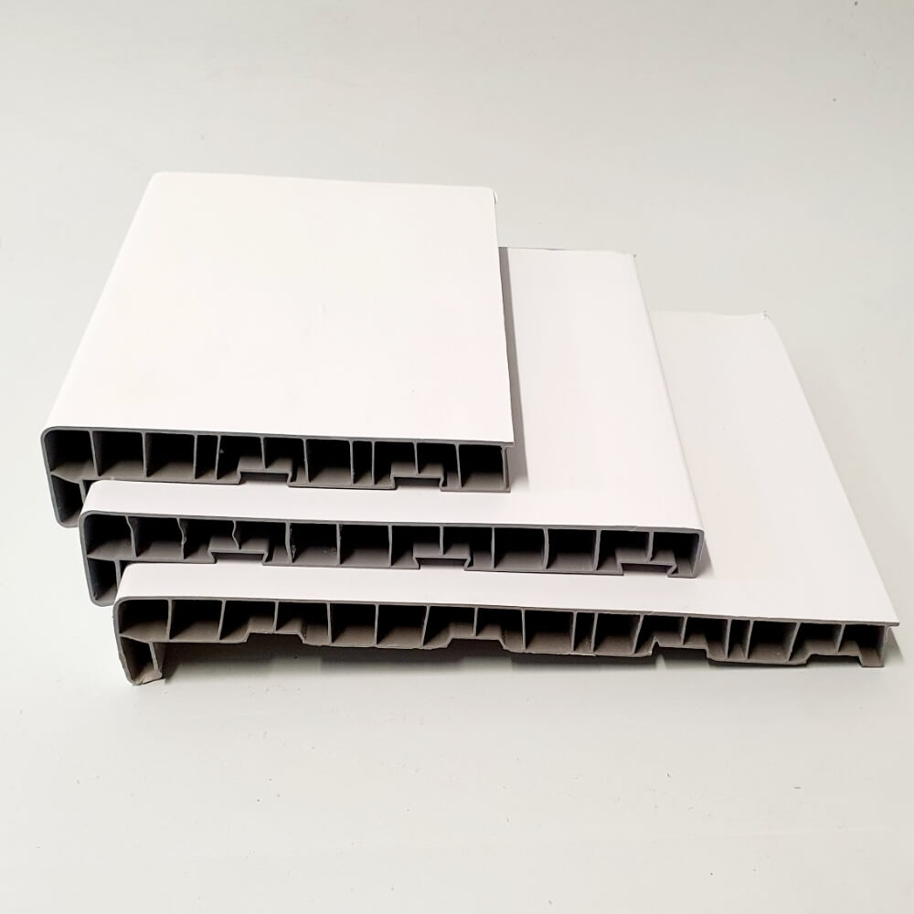 UPVC European External Sill for Window Door Golden Oak 150mm 200mm 250mm + Caps