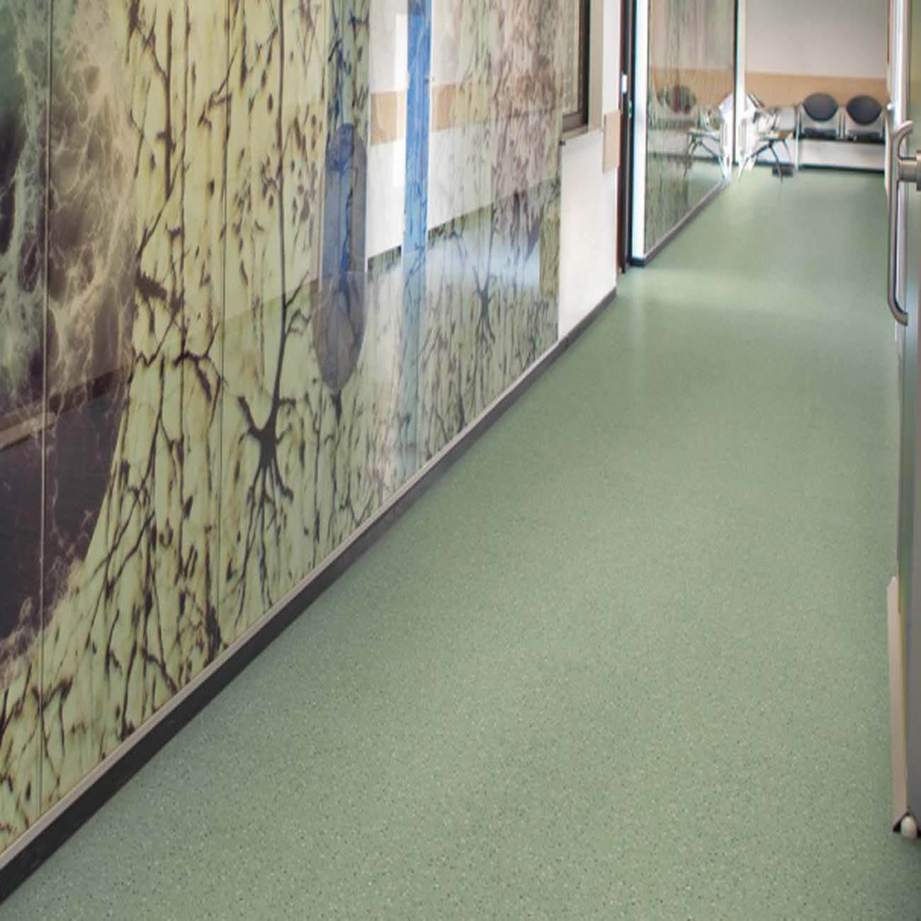 Populo 623 Safety Commercial Vinyl Lino Flooring 2m Width