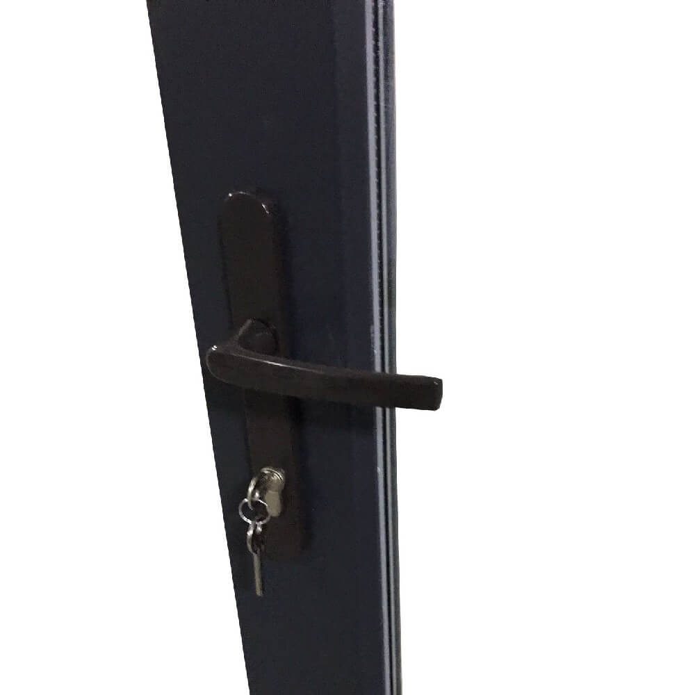 uPVC Outside Anthracite Inside White French Patio Door